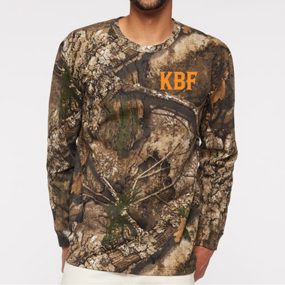 KBF - Camo Long Sleeve Tee Shirt