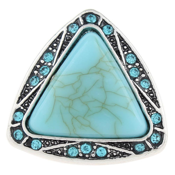Snap - Turquoise Triangle
