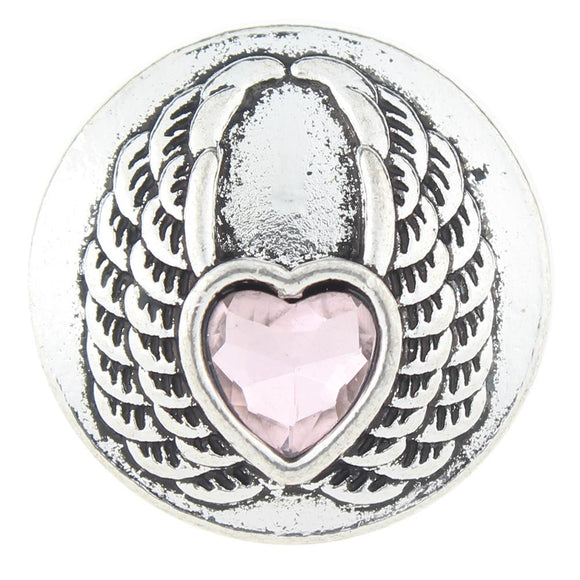 Snap - Pink Rhinestone Lock