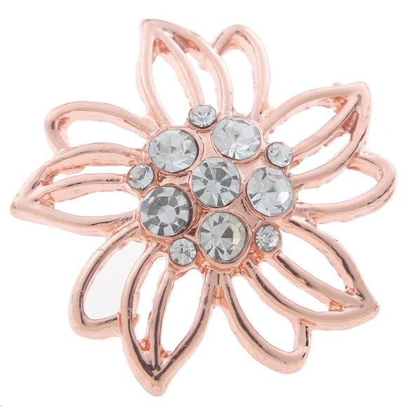 Snap - Rose Gold Sunflower