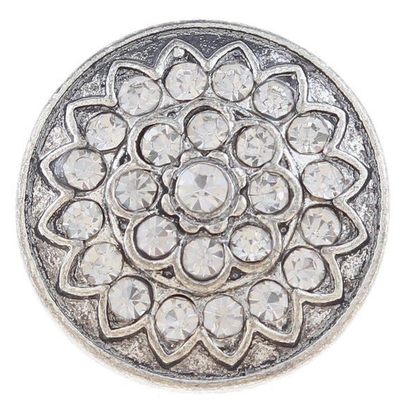 Snap - Rhinestone Flower