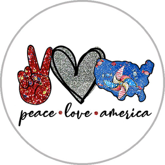Snap- Peace, Love, America