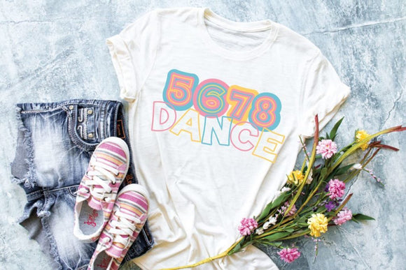 5678 Dance-Youth Screen Printed Shirt
