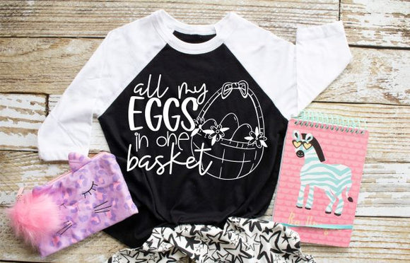 All My Eggs Screen Print Shirt