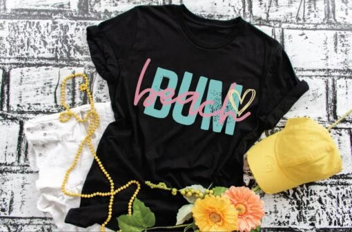 Beach Bum Screen Printed Shirt