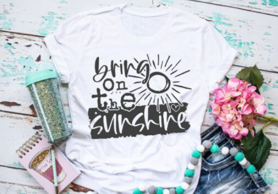 Bring on the Sunshine Screen Print Shirt