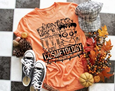 Dr. Franks School of Cosmetology Screen Printed Shirt