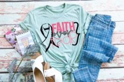 Faith Over Fear Screen Print Shirt