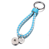 Keychain - Braided Leather