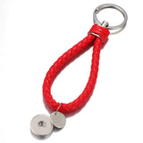 Keychain - Braided Leather