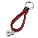 Keychain - Braided Leather