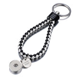 Keychain - Braided Leather