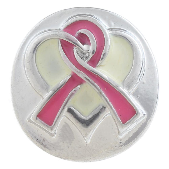 Snap - Awareness Ribbon - Pink