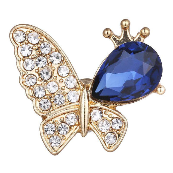 Snap - Butterfly Royal Blue