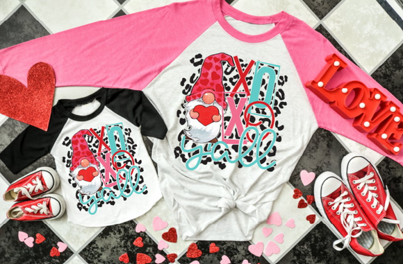 Gnome XOXO Screen Print Shirt