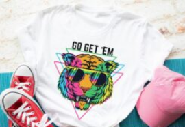 Go Get Em' Tiger Screen Print Shirt