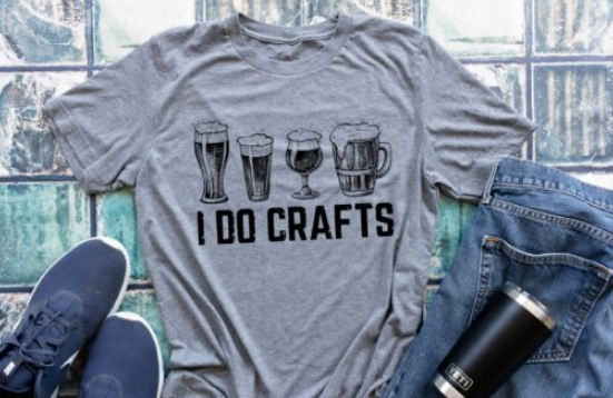 I Do Crafts Screen Print Shirt