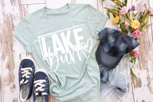 Lake Bum Screen Printed Shirt