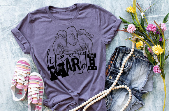 Life of the Mardi Screen Print Shirt