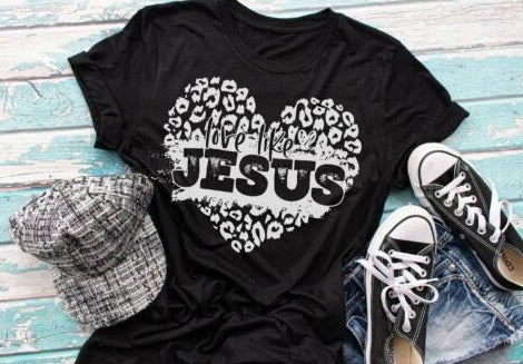 Love Like Jesus Screen Print Shirt