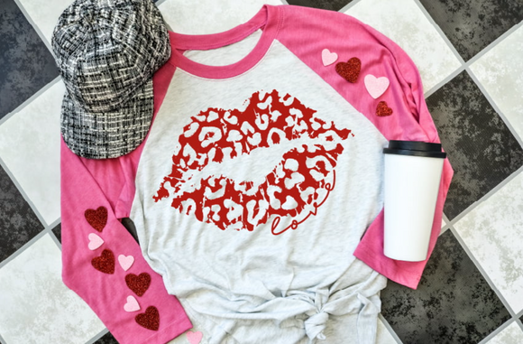 Love Lips Screen Print Shirt