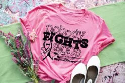 Nobody Fights Alone Screen Print Shirt
