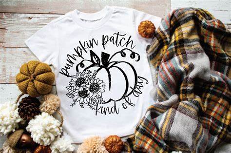 Pumpkin Patch Kind of Day Screen Print Shirt