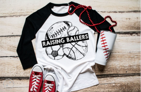 Raising Ballers Screen Printed Shirt