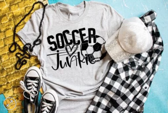 Soccer Junkie Screen Printed Shirt
