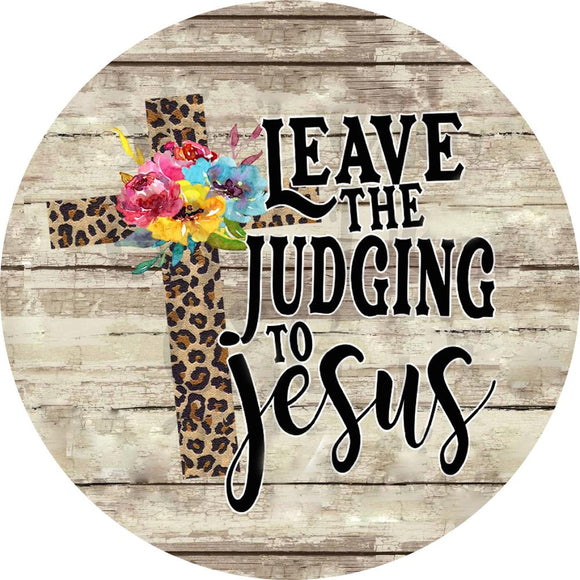 Snap - Leave the Judging to Jesus