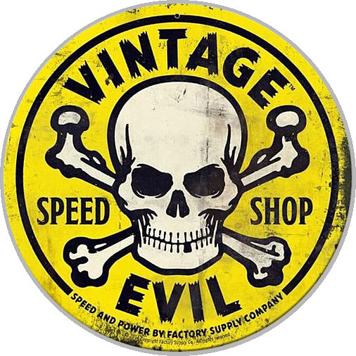 Snap - Vintage Evil Skull and Crossbones