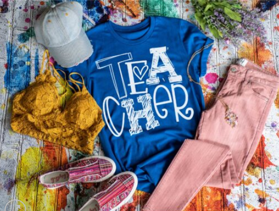 Teacher Screen Printed Shirt