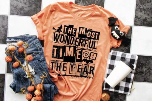 The Most Wonderful Time of Year Screen Printed Shirt