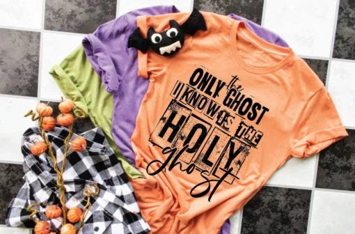 The Only Ghost I know is the Holy Ghost Screen Print Shirt