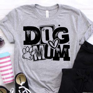 Dog Mom Screen Printed Shirt