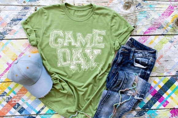 Game Day Vibes Screen Printed Shirt
