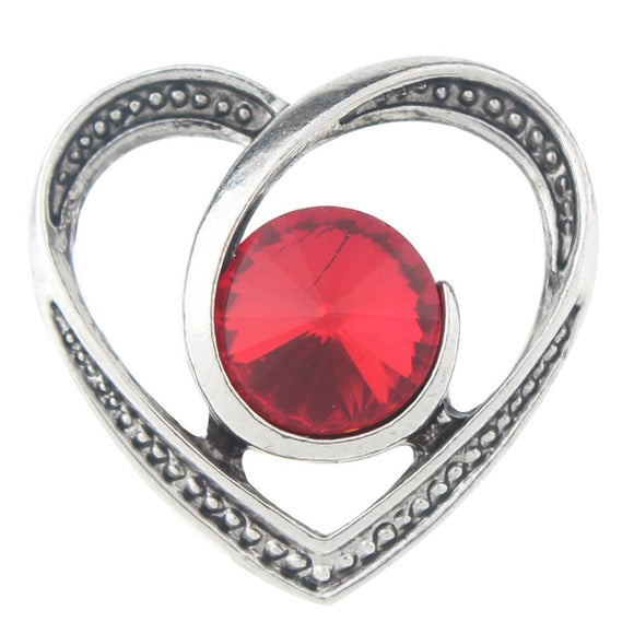 Snap - Heart and Love Red